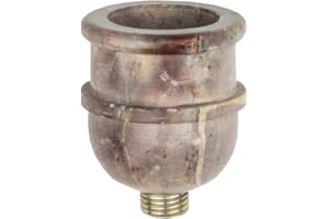 WEEDNESS Bong in pietra ollare Testa alta - Testa Chillum Shillum Testa a vite Testa a spina Adattatore