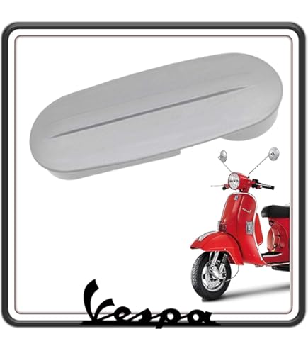Coprimolleggio Di Plastica Grigio Per VESPA PX PE 2° Serie Arcobaleno 125 150 200 R.o - Foto 5