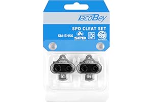TacoBey Crampons de vélo compatibles avec les crampons Shimano SM-SH56, ensemble de crampons de vélo pour homme et femme – Ensemble de crampons de vélo pour vélo d'intérieur et VTT (Multi Release)