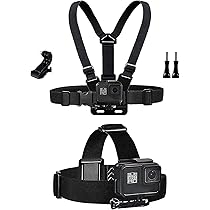 Cheap Adjustable Chest Mount Harness Strap For GoPro Hero 12 11 10 9 8