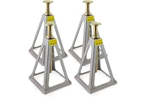 MS Point Aluminium-Achsständer Stützständer für Camping-Wohnwagen-Anhänger 3600 kg 3,6T – 900 kg pro Ständer