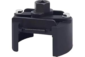AMSAMOTION Ölfilterschlüssel 60-80mm Ölfilter Schlüssel Universal Auto Federbelastet Verstellbar Ölfilter Werkzeug für Ölwechsel an Auto Motorrad Lkw Boat