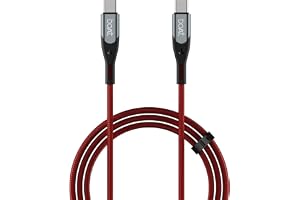 boAt Type C to C 65W Fast Charging Cable with 480 Mbps Data Transfer, Tangle-Free Cable in Premium Nylon Braided Design (Mart
