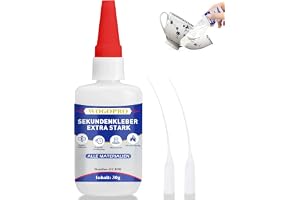 Superlim 30 g Superlim Extra Starkt, Vattentät, Värmebeständig Med Nålstängning Mot Uttorkning, Universallim För Plast, Glas, Metall, Trä