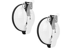 RASHION Support de Store [2 pièces] - Support de Pied de Store pour Camping-Car Caravane Compatible avec Thule Fiamma Dometic - Accessoires pour Store