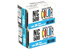 ORIGINALWOLFEN original WOLFEN (ORWO) NC500 Color Kleinbildfilm 400 ASA Doppelpack 2 x 36 Aufnahmen Made in Germany