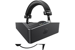 TECKNET Wired Gaming Headset, 3.5mm Stereo Surround Sound Gaming Headphone with Noise Cancelling Mic & LED Light, 3.5mm Jack Over-Ear Headphone, for PC, PS4 PS5, Xbox, Switch,Laptop