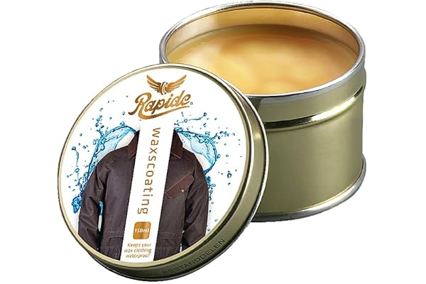 RAPIDE Unbekannt Wax Cotton Care Boîte de 150 ML pour Vestes cirées