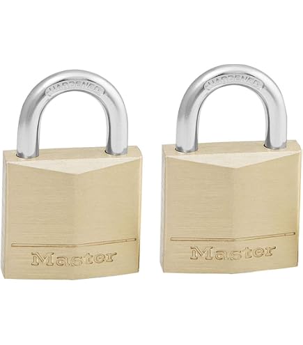 Master Lock 9130EURDPSP Lucchetto Sportivo In Alluminio, Arco 18mm, 30mm, 2 Chiavi