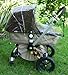 Koodee Raincover to Fit Bugaboo Cameleon Carrycot for Newborn (Transparent)