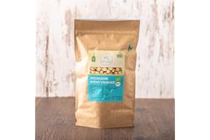 ‎SÜSSUNDCLEVER.DE EST 2016 süssundclever.de® Bio Haselnusskerne, blanchiert & geröstet | 500 g | 100% naturbelassen| Premium Qualität | plastikfrei und ökologisch-nachhaltig abgepackt