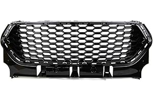 ‎DREAMSEEK Dreamseek Frontgrill Für Ford Escape Kuga II 2017 2018 2019 Kühlergrill Front Stoßstange Gitter Sport Grill Schwarz