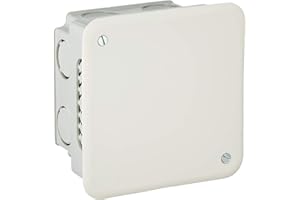 Kopp Flush-mounted Insulator 341204008 Junction Box with Lid, 80 x 80 x 50 mm