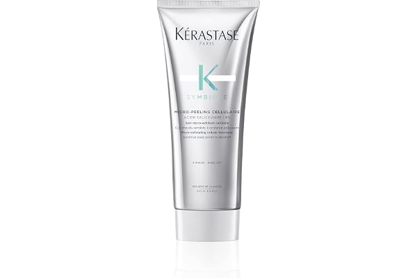Kérastase, Symbiose, Soin Micro-Exfoliant & Purifiant Anti-Pelliculaire, Pour Cuirs Chevelus Sensibles à Tendance Pelliculaire, Sans Sulfate, Micro-Peeling Cellulaire, 200 ml