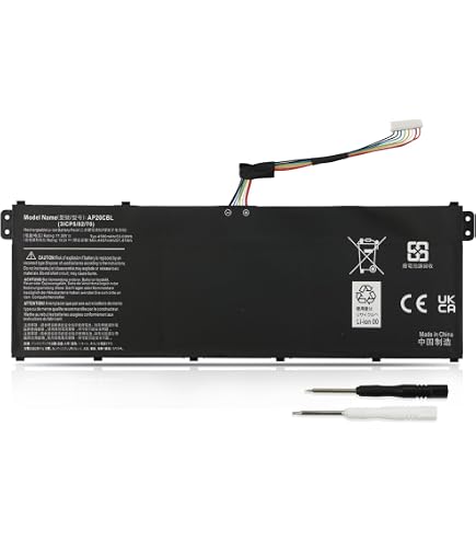 aqxreight Batteria per Laptop 40Wh 14 8V 4 Celle Ricarica Rapida a