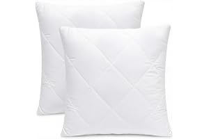 Makimoo Set med 2 kuddar, täckkudde, innerkuddar, stoppning, kuddar, 45 x 45 cm