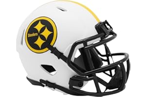 RIDDELL Casco de fútbol NFL Speed Pittsburgh Steelers Lunar Eclipse