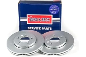 Borg & Beck BBD4064 Brake Disc Pair (Front): Audi, Skoda, VW, Seat.(fr) 96-