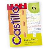 Castillo escritura n&ordm;6. Letras, s&iacute;labas y palabras. N&uacute;meros 1 al 9.