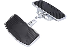 BEWINNER Motorcycle Rear Floorboard Easy and Fast to Install, Front & Rear Foot Pegs Foot Rests Suitable for all Specific Models with Footrest Brackets