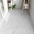 Floor Tiles Self Adhesive, Vinyl Flooring Peel and Stick Floor Tiles Waterproof for Kitchen Living Room and Bathroom DIY Flooring 30x30cm 10pcs(0.9㎡)