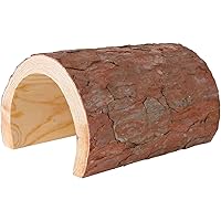 Trixie 76167 Reptilien-Tunnel, Naturholz, 22 × 15 × 25 cm