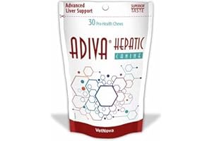 VETNOVA ADIVA Hepatica Canine 30 Chews (NDR)