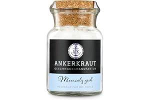 ‎ANKERKRAUT Ankerkraut Meersalz grob, Speisesalz, grobkörniges Meersalz, 170g im Korkenglas