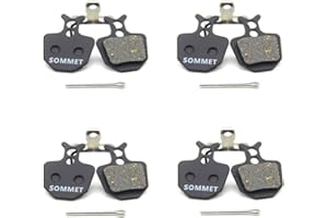 SOMMET 4 Coppie Pastiglie Freno a Disco Semi-Metallico per Formula Oro Hydraulic K18 K24 Puro Bianco ZSP14-4