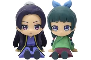 Epitome Maomao/Jinshi Figur The Apothecary Diaries Anime Figur Sitzhaltung Niedliche Statue PVC Modell Desktop Dekoration Sammlung Geschenke für Fans (Jinshi+Maomao)