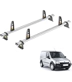 Van Guard Peugeot Expert (2016 ) Roof Rack 3 Aluminium Roof Bars With Loadstops - UltiBar Plus - VG333-3