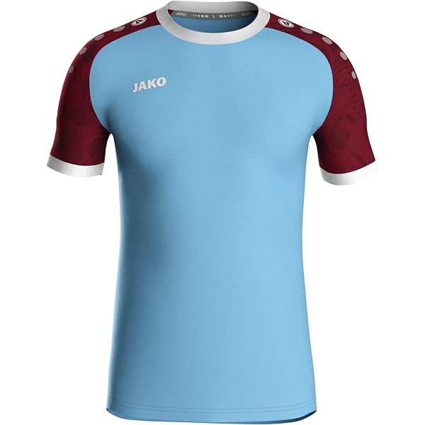 Maillot De Sport JAKO Wild Manches Courtes - Jersey Stretch Avec Motif Animal Sur Les épaules