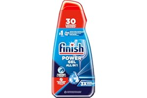 Finish Gel Detersivo Per Lavastoviglie Liquido Powergel, 30 Lavaggi