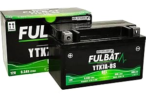 ‎FULBAT Fulbat - Motorcycle battery Gel YTX7A-BS/FTX7A-BS 12V 6Ah