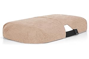 reisenthel carrybag Cover Twist Coffee – Schutzhülle für Einkaufstaschen, einfach zu platzierendes Gummiband, Befestigung am Griffgelenk, hochwertiges Polyester, wasserabweisend, Farbe: Twist Coffee