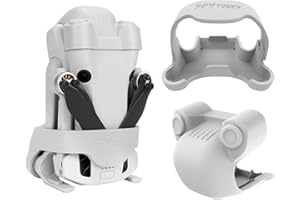 FPVtosky Zestaw ochronny 2 w 1 do akcesoriów do dronów DJI Mini 4 Pro, zestaw zawiera osłonę Gimbal Protector do DJI Mini 4 Pro, uchwyt śmigła do DJI Mini 4 Pro, akcesoria DJI Mini 4 Pro