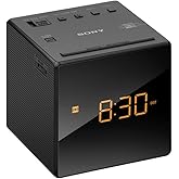 Sony ICF-C1 Alarm Clock Radio LED Display Alarm - Black