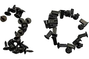 ACC Parts Torx Screw & Fastening Clip Set – 40 PCS Compatible with VW Audi Engine Cover, Undertray, Splash Guard, Wheel Arch Liner – OEM Replacement Fixing Kit N90775001 867809966