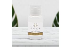 Aura Luxury Collection ® Kit 280 flaconi shampoo-doccia 20 ml delicato all'Argan bianco