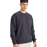 DeFacto Relax Fit Bisiklet Yaka Kalın İ&ccedil;i Yumuşak T&uuml;yl&uuml; Basic D&uuml;z Sweatshirt T5139AZ25AU