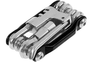 Tomedeks Vélo 11 en 1 Multitool Compact et Léger/Outils VTT et Vélos de Course en Acier Inoxydable