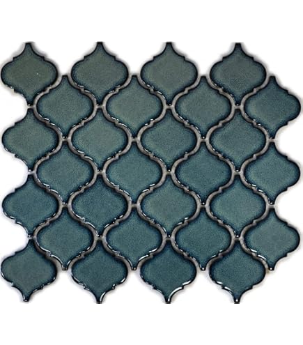 Mosaïque Murale Céramique Florentine Oldgreen - 10 Plaques - Neuve