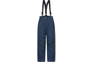 Mountain Warehouse Honey Kids Snow Pants - Snowproof Childrens Trousers, Water Resistant Rain Pants with Zipped Pockets - for Sports, Skiing Holidays, Snowboarding