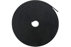 iMetrx Kit de Courroie Crantée 10mmx10m, avec GT2 roues dentées,axe X + Y Courroie dentée, pour Imprimante 3D Ender 3/CR 10/Prusa I3 et Machines CNC