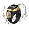 Smart Tasbih Zikr lite OLED display Tasbih Counter with Smart Ring - Black, 18 mm
