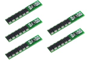 ‎TECNOIOT TECNOIOT 5pcs 1S 15A 3.7V Li-Ion Lithium Lion 18650 Battery Protection Board BMS PCM