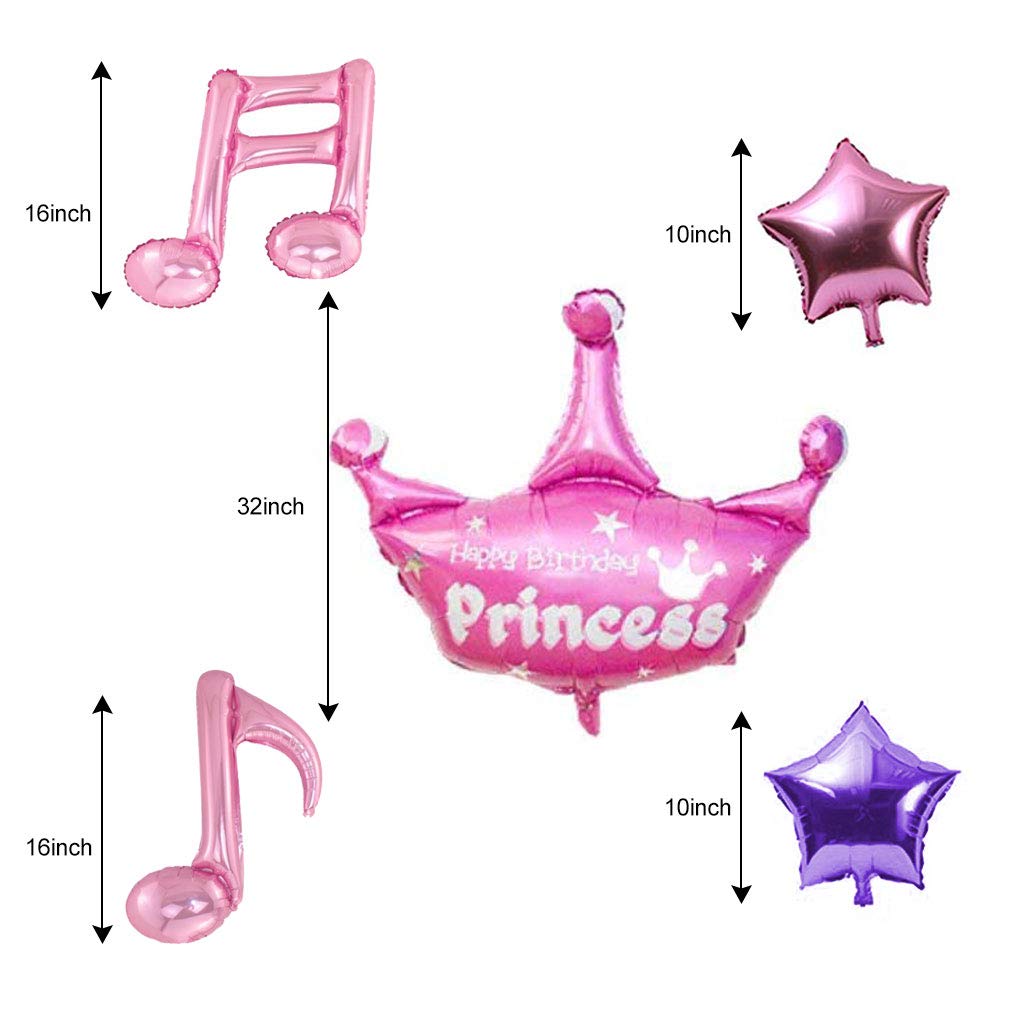 Yidaxing Unicorn Decorazioni per Feste Unicorno 2pcs Enorme Palloncino Unicorno 1pcs Buon Compleanno Ballon Banner e… - immagine 6