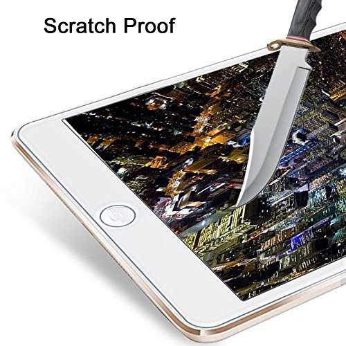 Neue iPad Pro 10,5 Displayschutzfolie [3D Glas] DN® Premium Gehärtetes Glas Displayschutzfolie für Neue iPad Pro 10,5 Bubble kostenlos, einfach zu installieren [kompatibel mit Neue iPad Pro 10,5 Fall] - 5