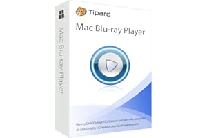 TIPARD MAC Blu-Ray Player Vollversion (Product Keycard ohne Datenträger)