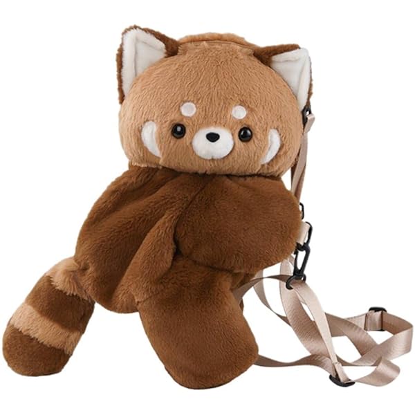 Wild Republic Roter Panda Plüschtier Als Rucksack - 36 Cm Kuscheltier & Praktischer Begleiter